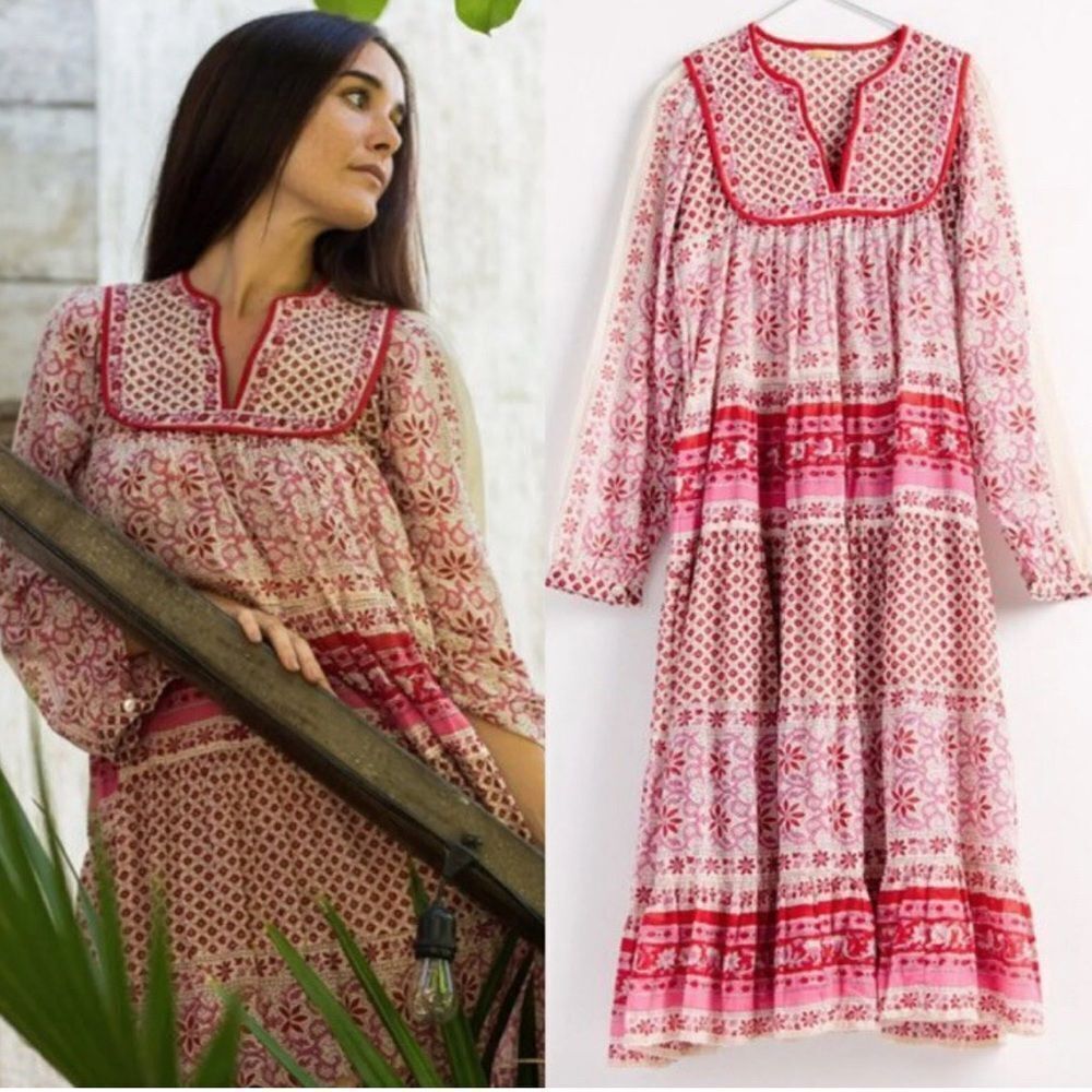 Matta NY Nikita Nima Long Sleeve Floral Dress